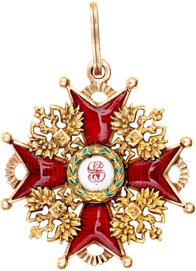 3rd class Order  of St.Stanislaus made by Julius Keibel.jpg