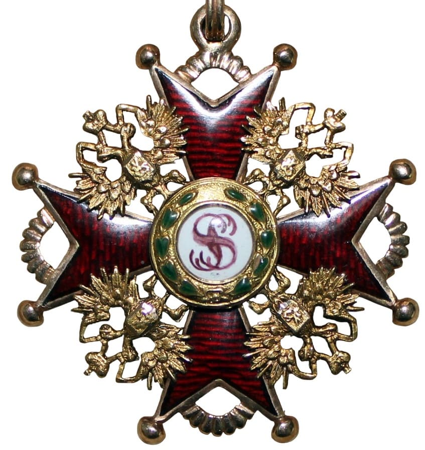 3rd class Order  of St.Stanislaus made by Julius Keibel.jpg