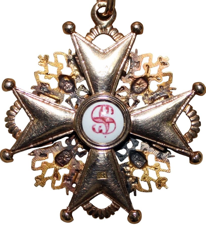 3rd class Order  of St.Stanislaus  made by Julius Keibel.jpg