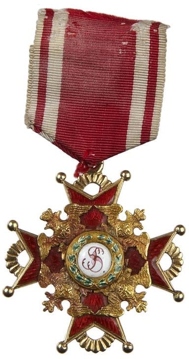 3rd class Order of St.Stanislaus made by Keibel & Kammerer workshop.jpg
