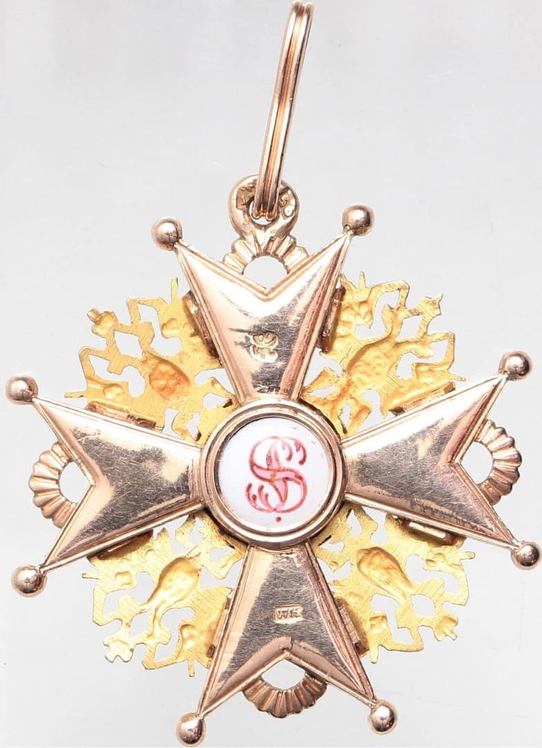 3rd class Order of St.Stanislaus made by Wilhelm Keibel.jpg