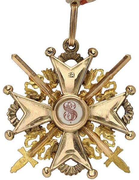 3rd class Order  of St. Stanislaus with Swords made by Eduard.jpg
