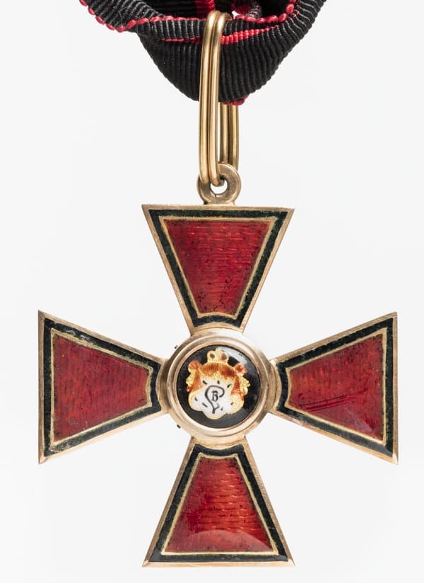 3rd class Order of St. Vladimir made by Albert Keibel.jpg