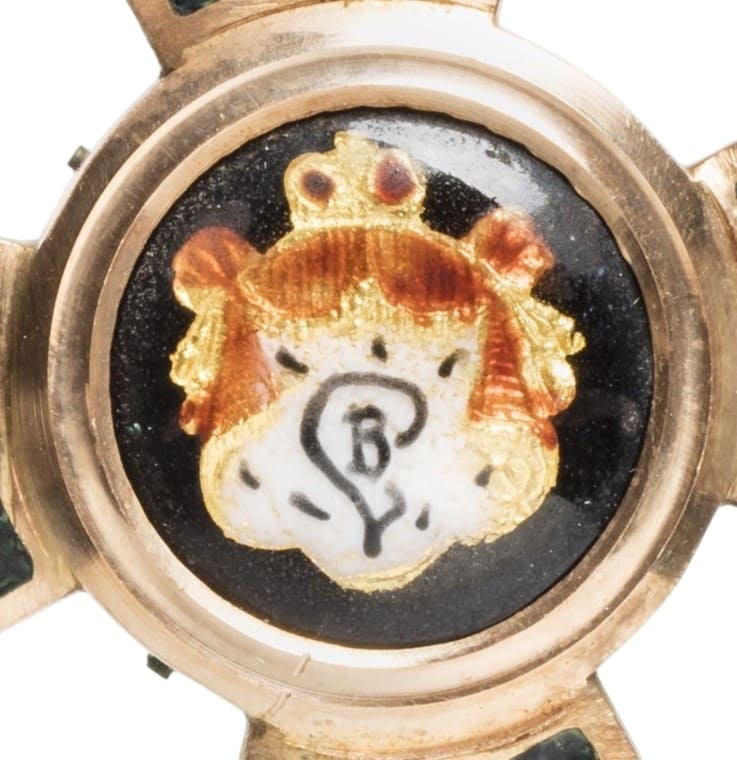 3rd class Order of St. Vladimir made by Albert Keibel.jpg