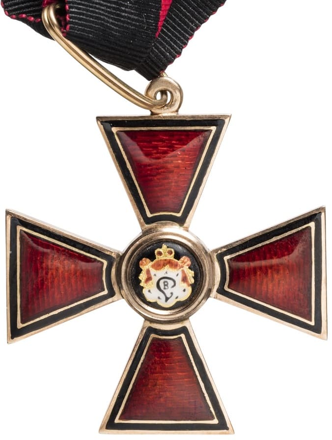 3rd class Order of St. Vladimir made by  Albert Keibel.jpg