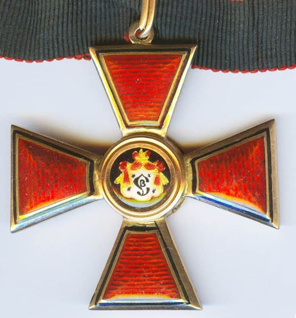 3rd class Order  of St.Vladimir made by Eduard marked ВД.jpg