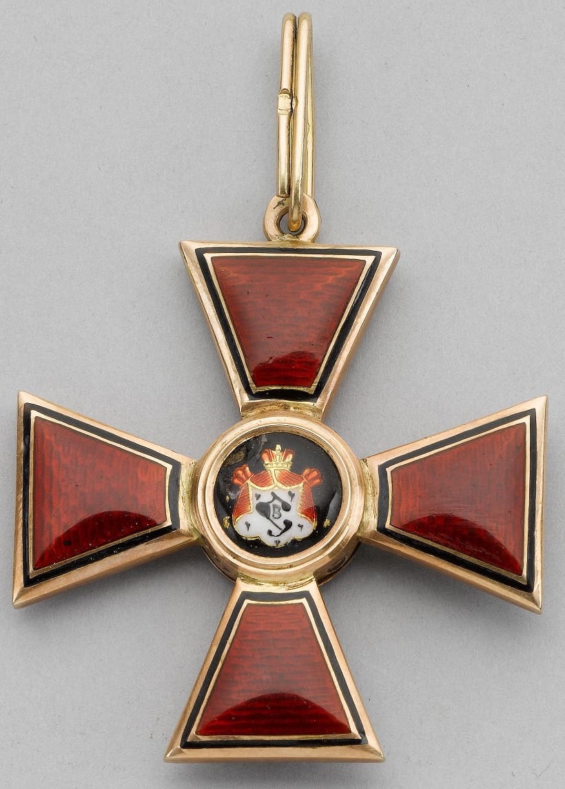 3rd class Order  of St.Vladimir made by Eduard marked ВД.jpg