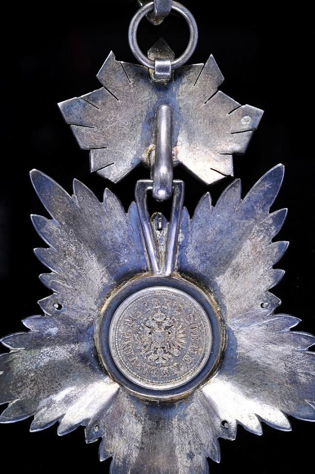 3rd class Order of the Lion and Sun made  by Vincenz Mayer’s Söhne, Wien.jpg