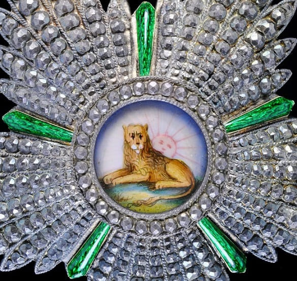 3rd class Order of the Lion and Sun made by Vincenz Mayer’s Söhne, Wien.jpg