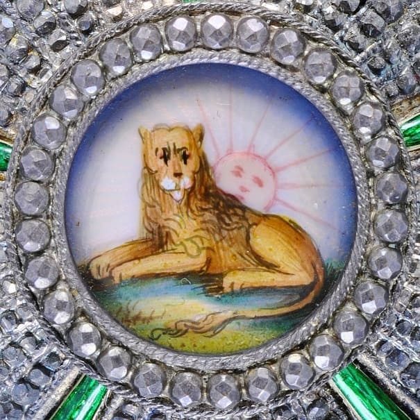 3rd class Order of the Lion and Sun made by  Vincenz Mayer’s Söhne, Wien.jpg