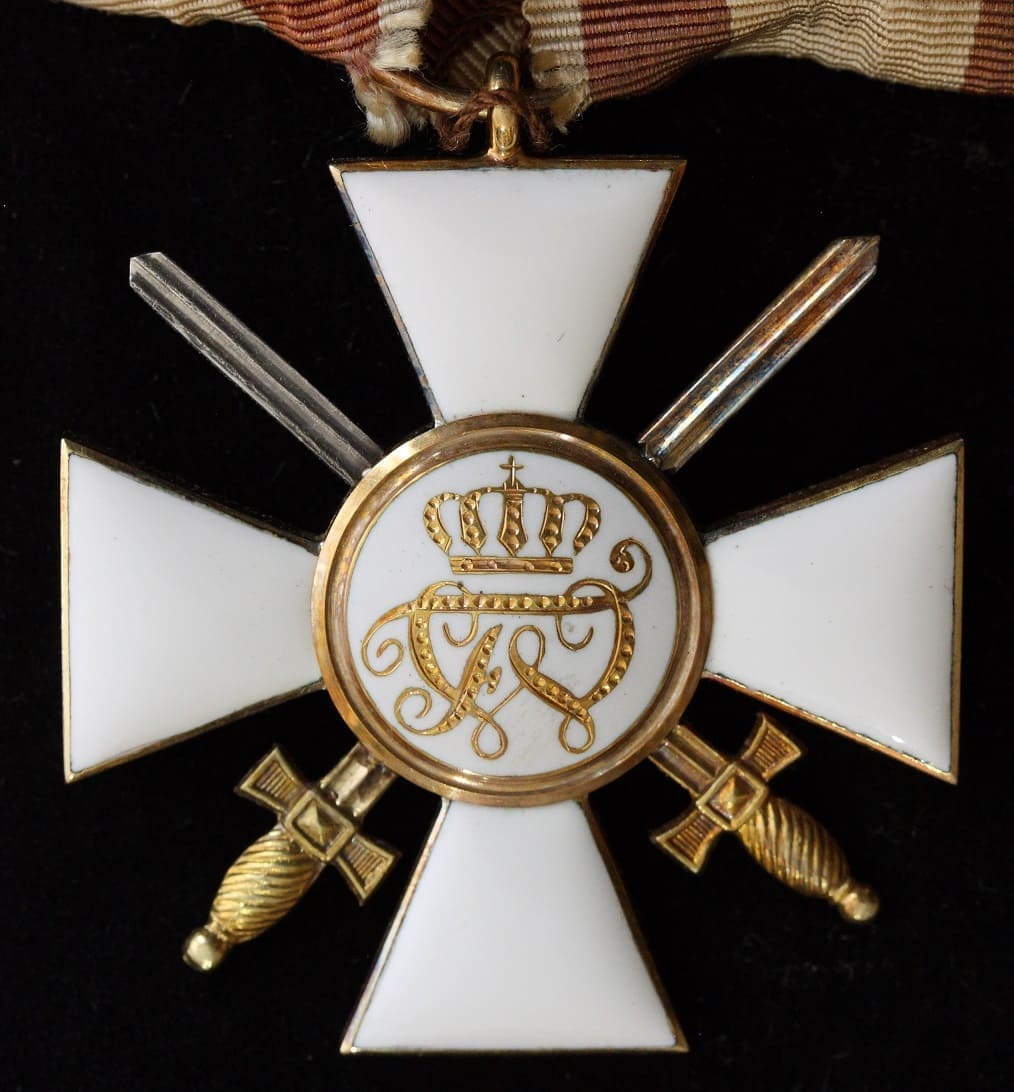 3rd class Order of the Red Eagle with swords awarded  to a Japanese Officer.jpg