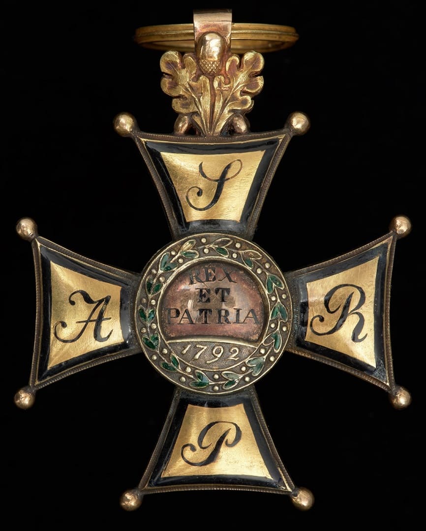 3rd class  Order of Virtuti Militari awarded for the Battle of Smolensk in 1812.jpg