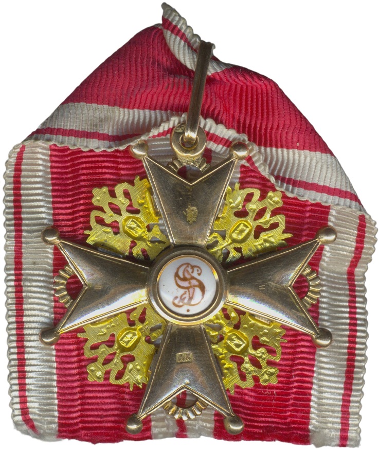 3rd class Orders of St.Stanislaus made by  Albert Keibel.jpg