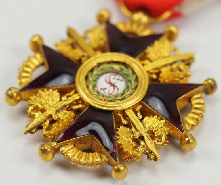 3rd class  Saint Stanislaus order made in France.jpg