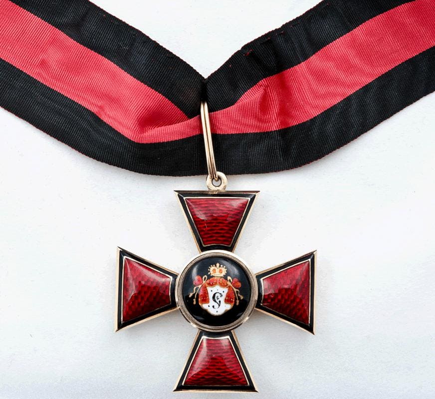 3rd class Saint Vladimir order of Karl-Theodor  Melgren.jpg