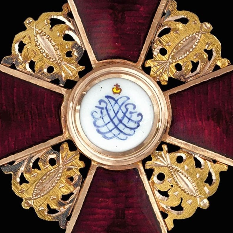 3rd class St.Anna order made  by Julius Keibel.jpg