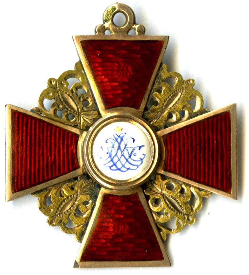 3rd class St.Anna orders made by Julius Keibel IK  1870s.jpg