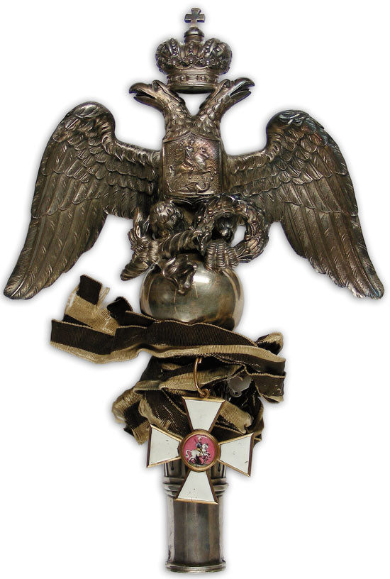 3rd class St.George order from the flag pommel of His Majesty's Hussar Life Guards Regiment.jpg