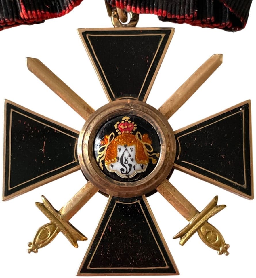 4th class black St. Vladimir with swords from 1908+ time period.jpg