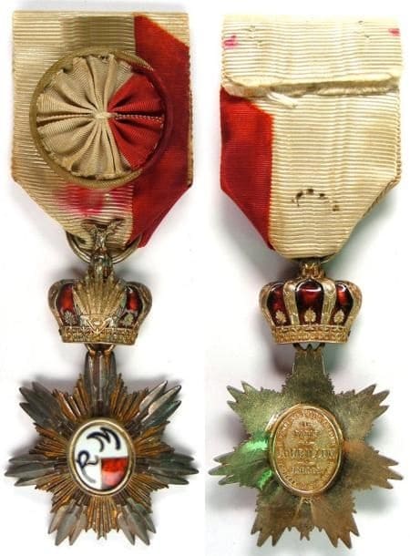 4th class Order of Ranavalona III made by Chobillion.jpg