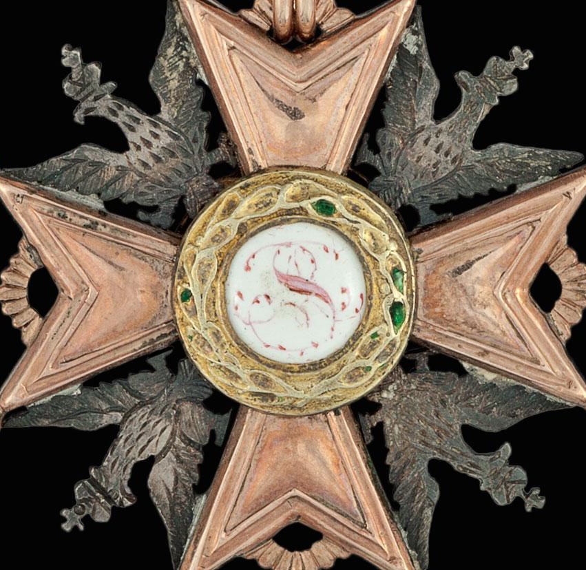 4th class Order of Saint Stanislaus awarded in  1829.jpg