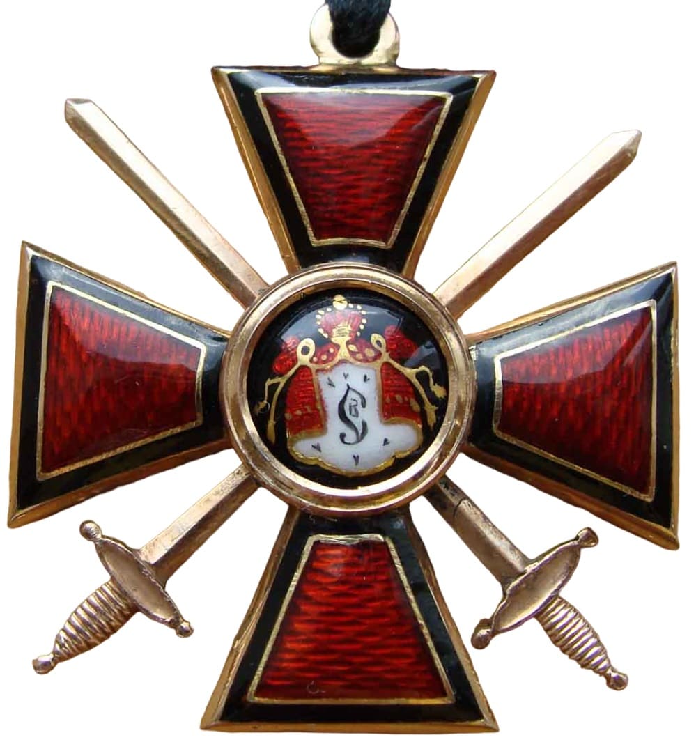4th class  Order of Saint Vladimir  made by the Alexander Brylov  workshop.jpg