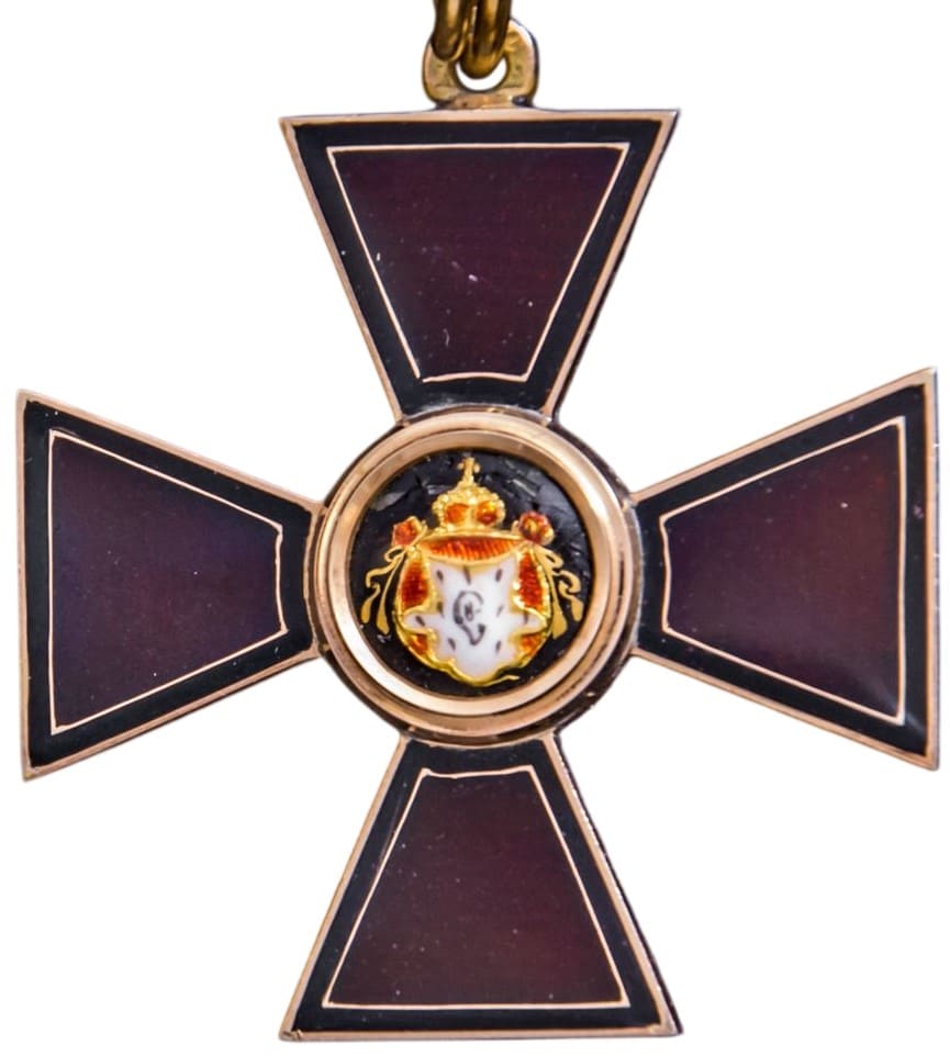 4th class Order of St Vladimir flat black enamel.jpeg