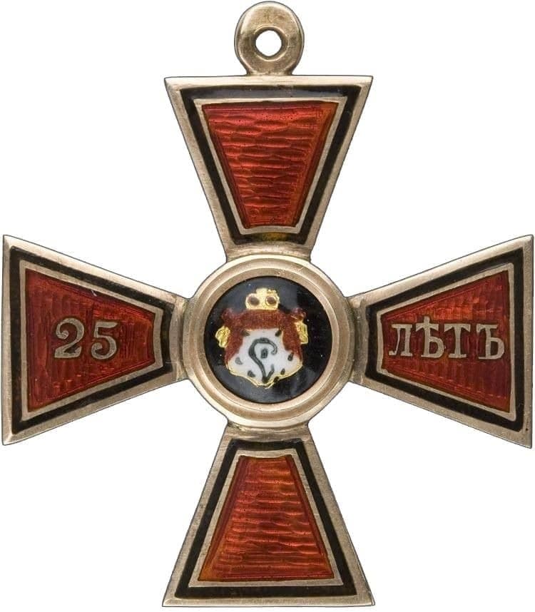 4th class Order of St.Vladimir for 25-Years Long Service marked AK.jpg
