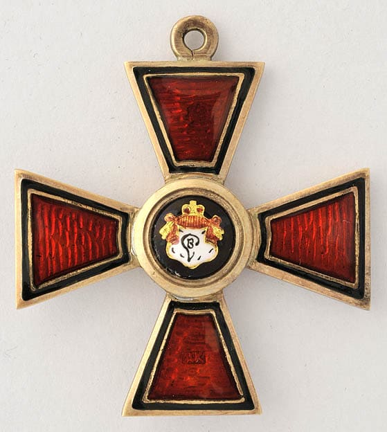 4th class Order of St. Vladimir made by Albert Keibel.jpg