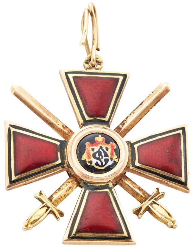 4th class Order of St.Vladimir with Swords made by Eduard.jpg