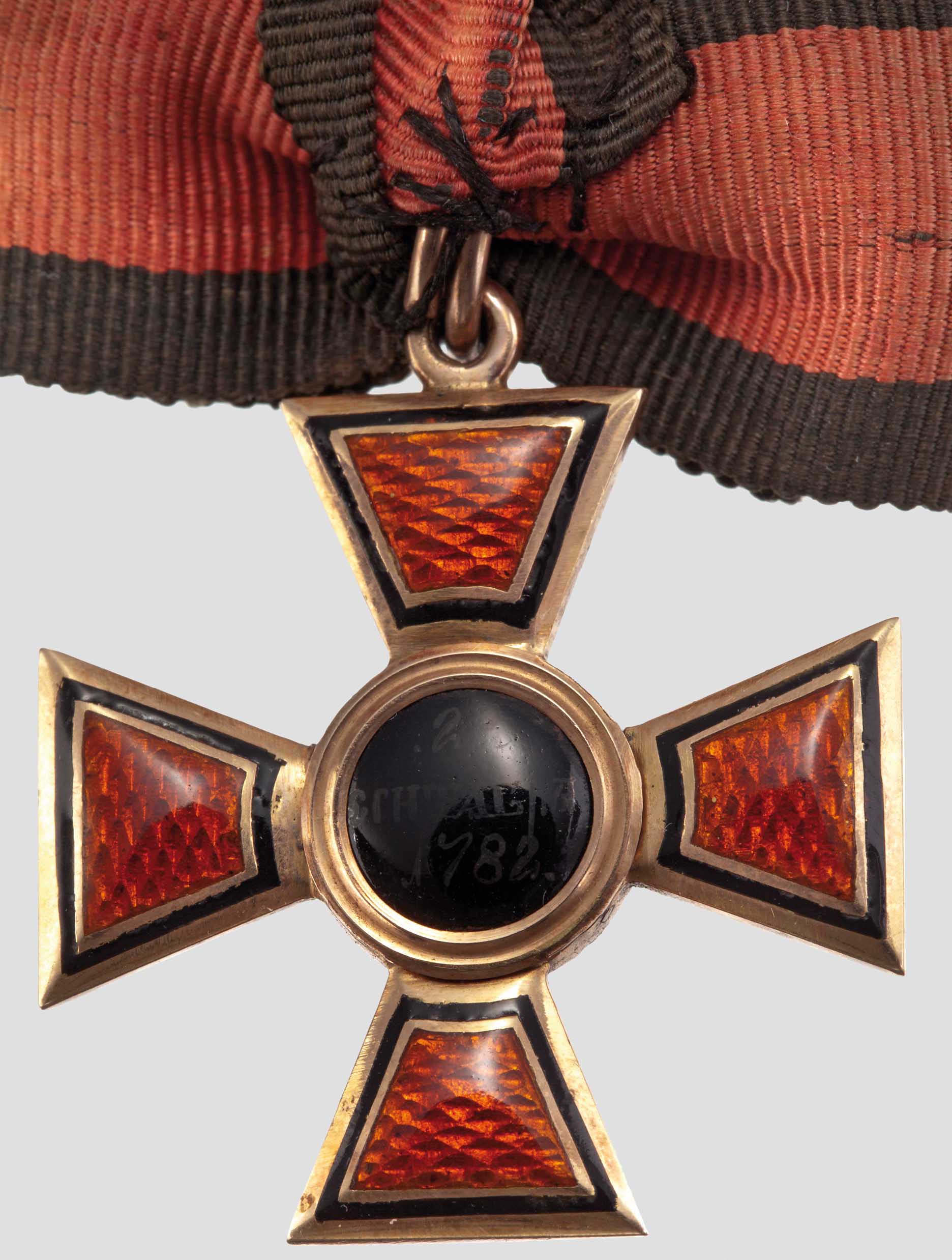4th class order of St. Vladimir with  the Bow of the member of Hanseatic Legion.jpg