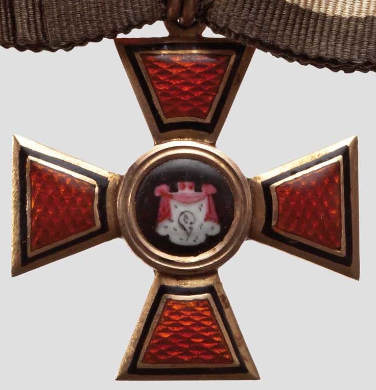 4th class order of St. Vladimir with the Bow  of the member of Hanseatic Legion.jpg