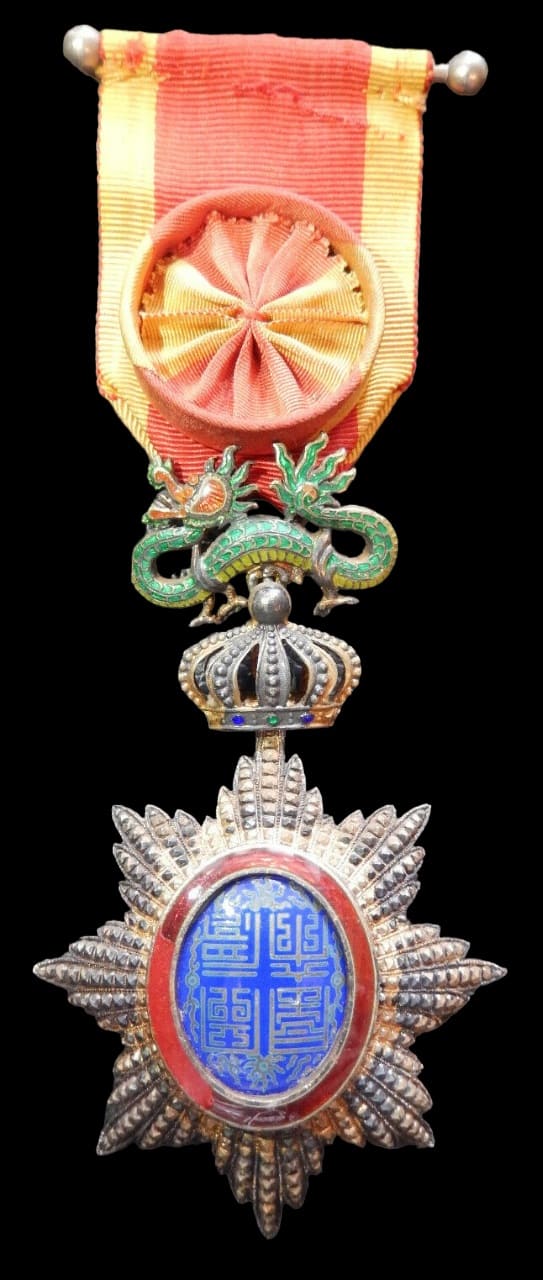 4th class Order of the Dragon of Annam made by Lemaitre.jpg