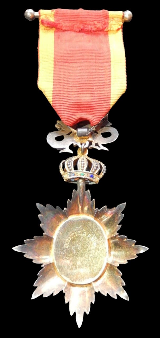 4th class Order of the Dragon of Annam made  by Lemaitre.jpg