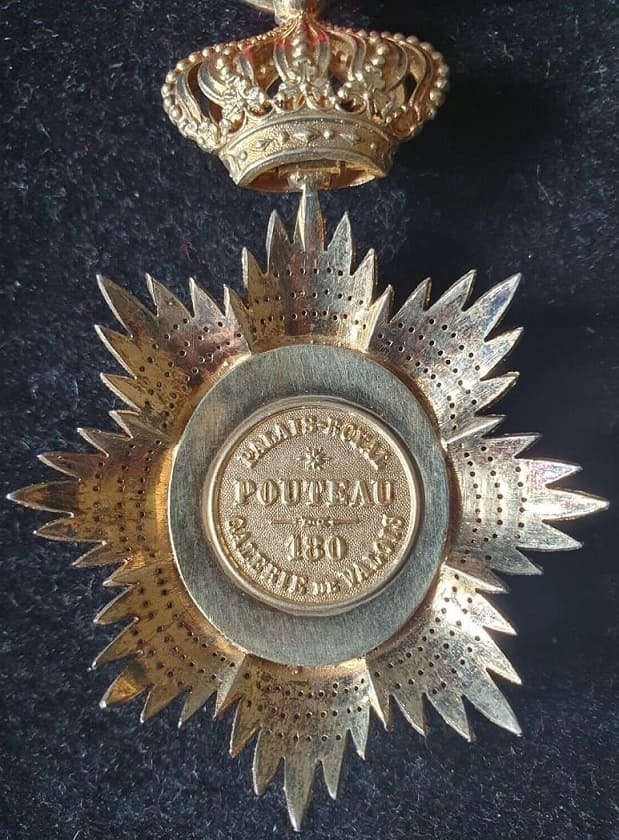 4th  class Royal Order of Cambodia made by Pouteau.jpg