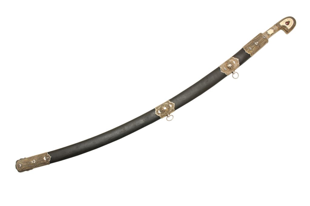 4th class Saint Anna order Anninsky award weapon  of the commandant of Tiflis Gabashvili.jpg