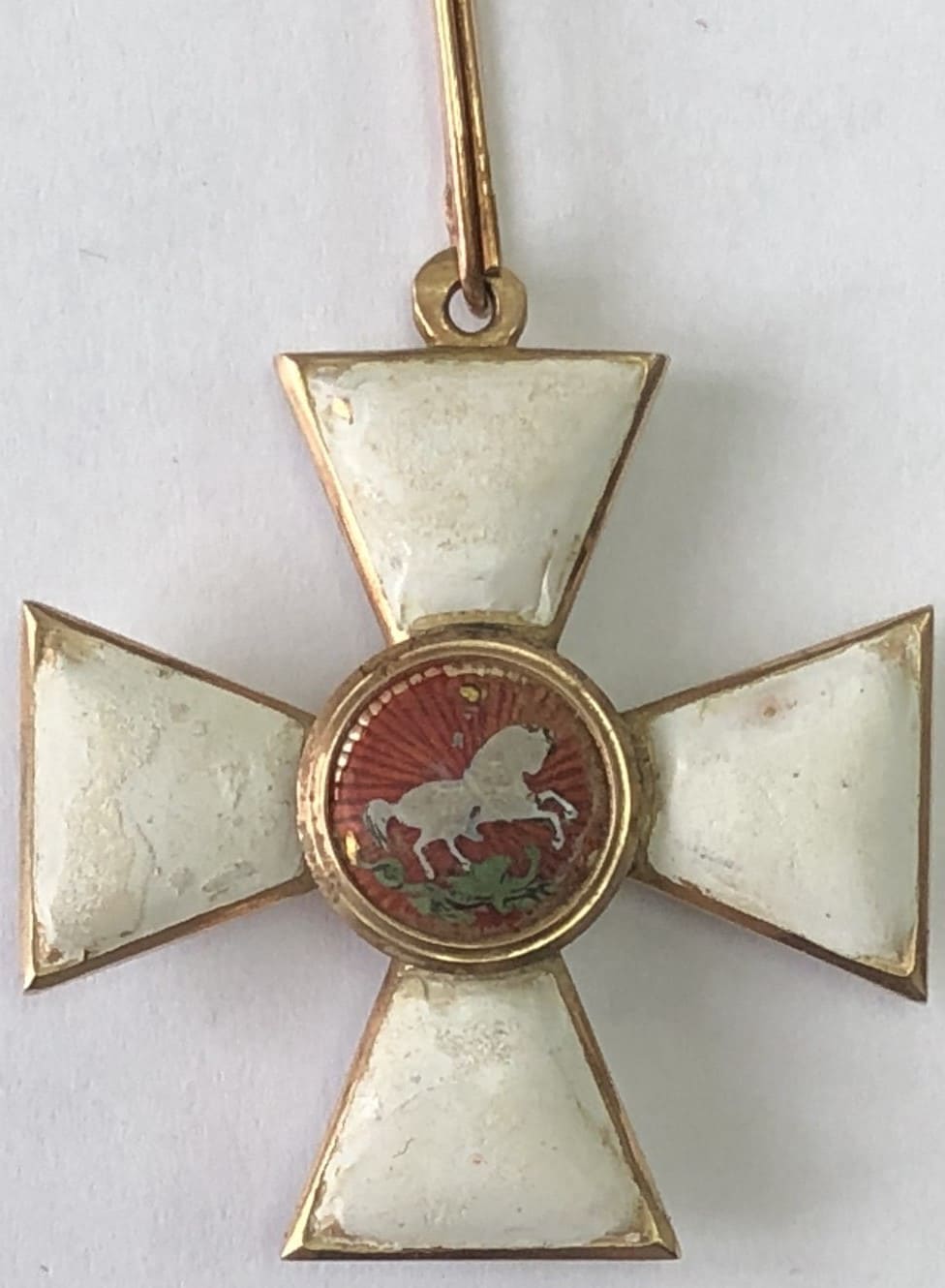 4th class Saint George cross of Lieutenant General Nikolai Nikolaevich  Stogov.jpg
