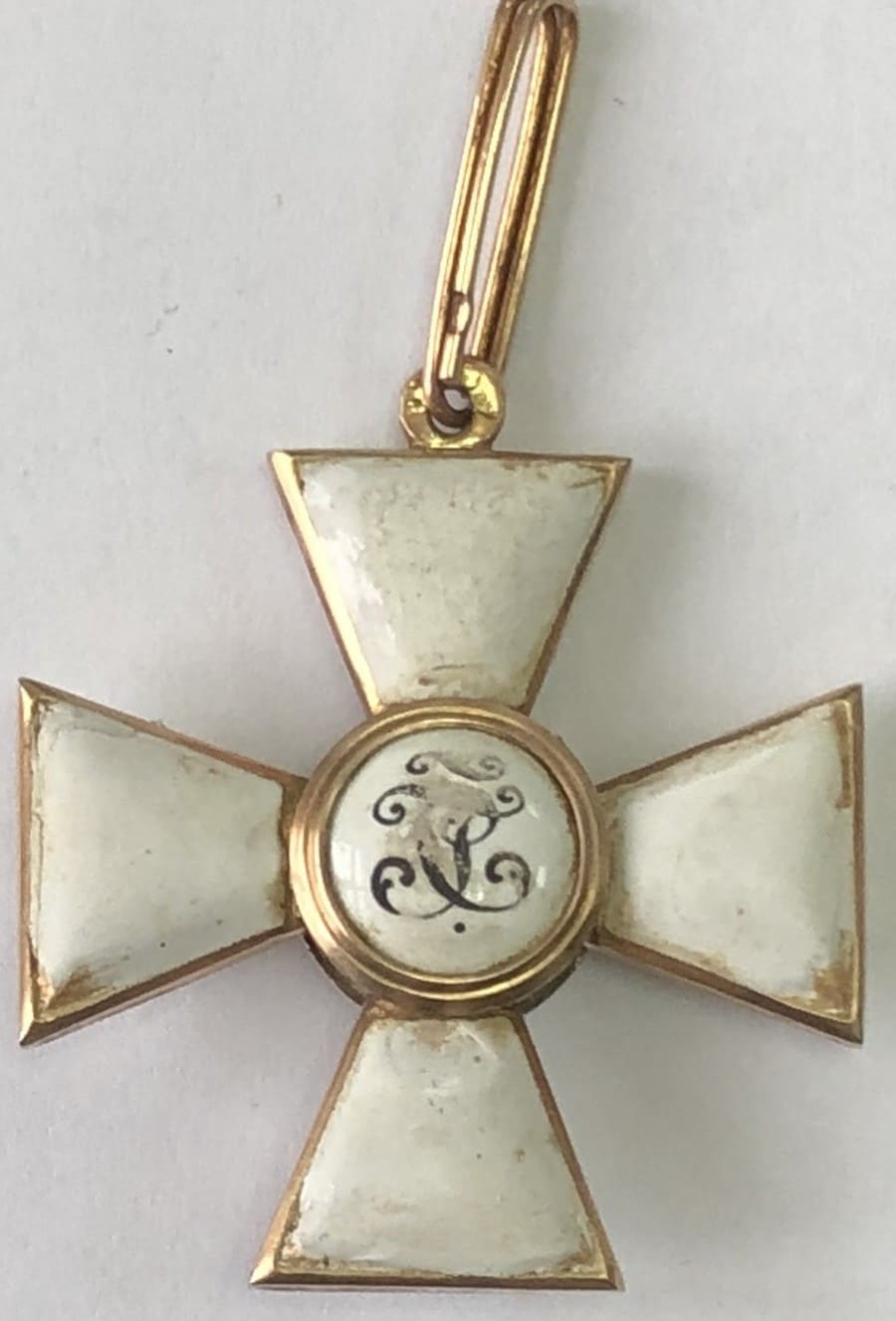4th class Saint George cross of Lieutenant General  Nikolai Nikolaevich Stogov.jpg