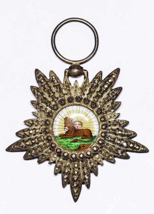 5th class Order of the Lion and Sun made by Halley, Paris.jpg 5th class Order of the Lion and Sun made by Halley, Paris.jpg