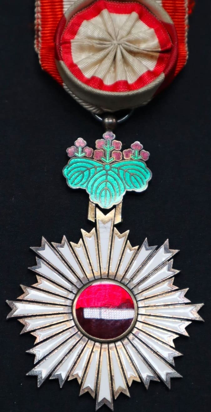 5th class Rising Sun awarded to an unknown French.jpg