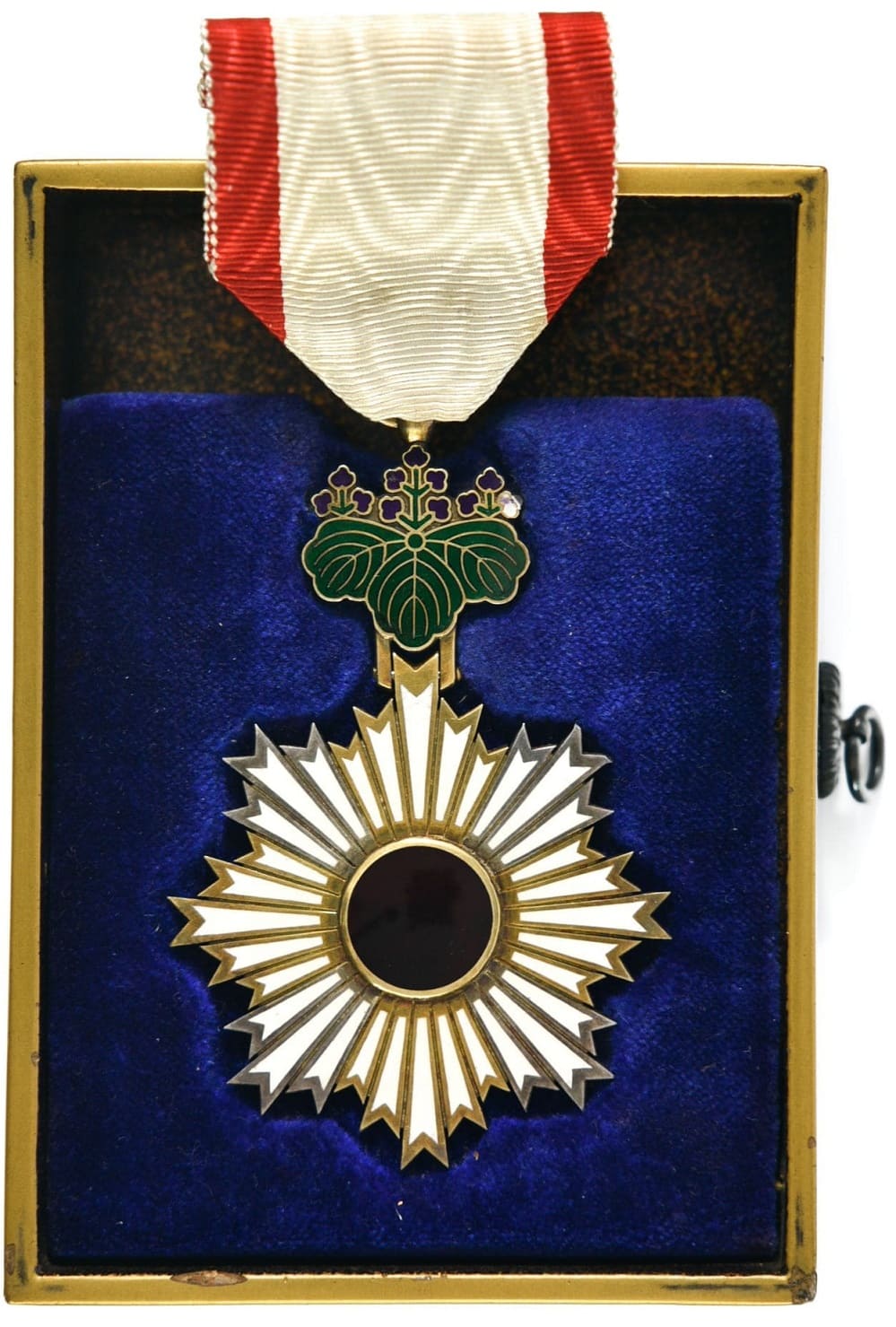 5th class  Rising Sun order awarded in 1884 to a French Official.jpg
