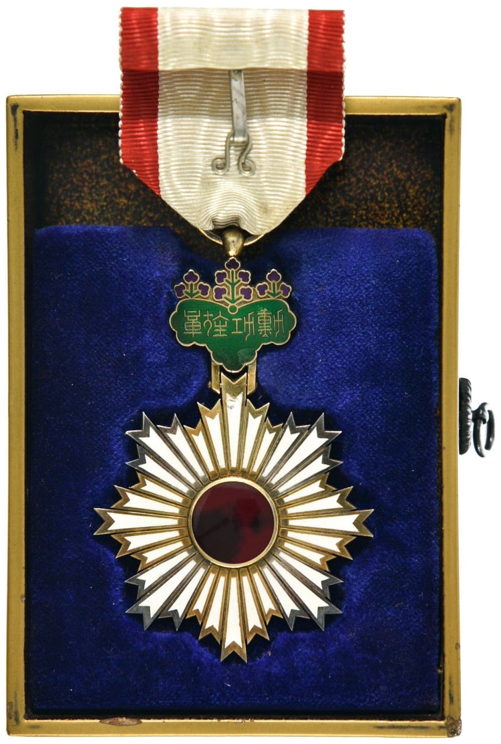 5th class Rising Sun order awarded in 1884 to a French Official.jpg