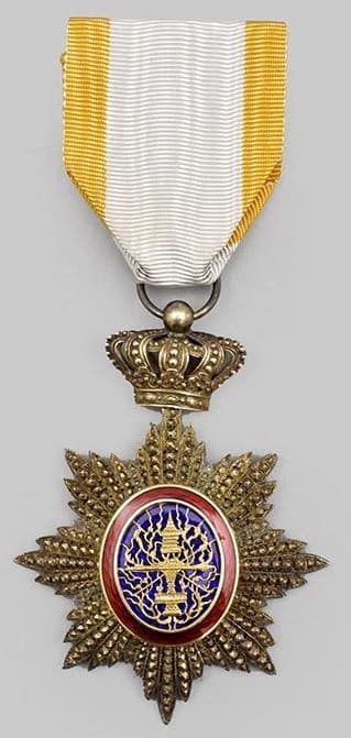 5th class Royal Order of Cambodia made by Boullanger.jpg
