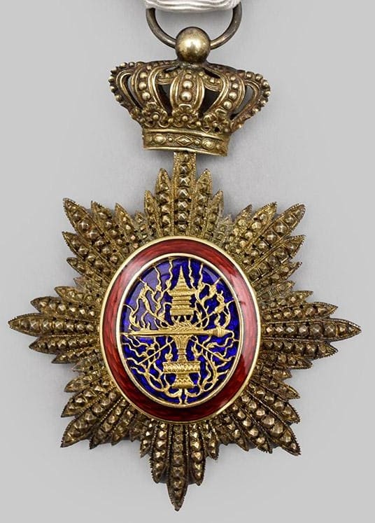 5th class Royal  Order of Cambodia made by Boullanger.jpg