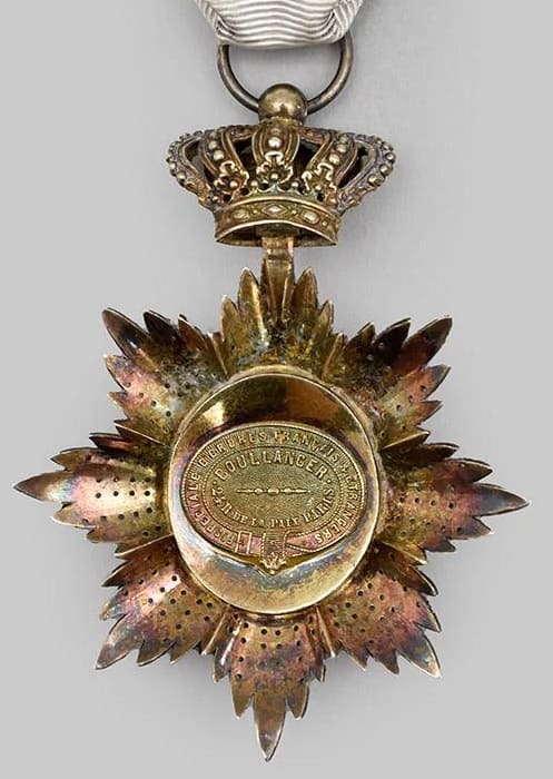 5th class Royal Order of Cambodia  made by Boullanger.jpg