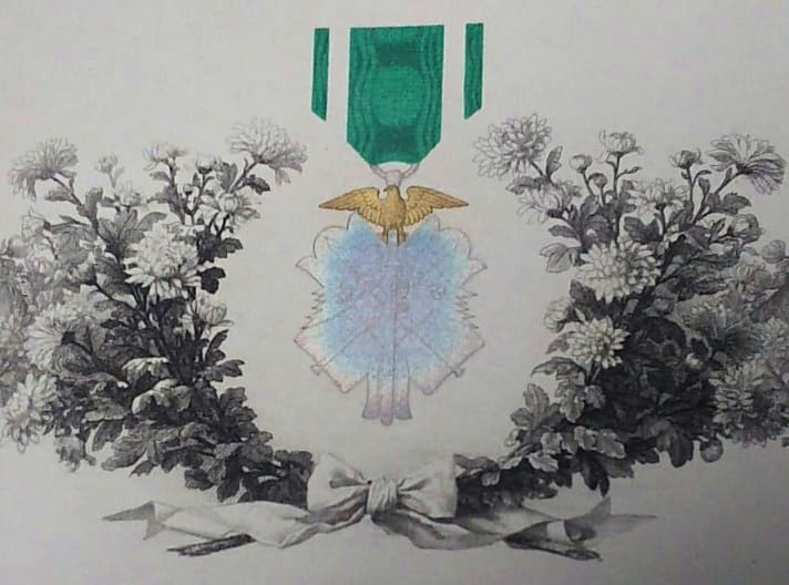 7th class Golden Kite order awarded in 1906 document.jpg