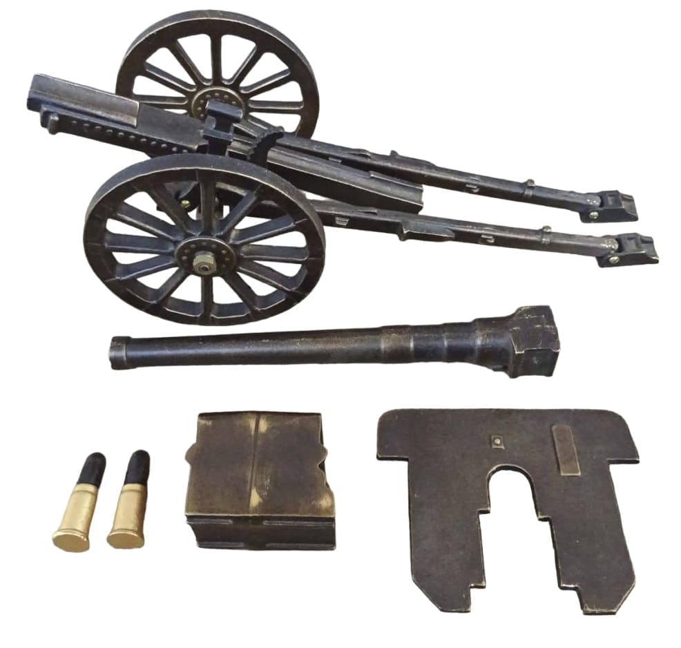 9th  Mountain Artillery Regiment Type 94 75 mm Mountain Gun Souvenir Model.jpg