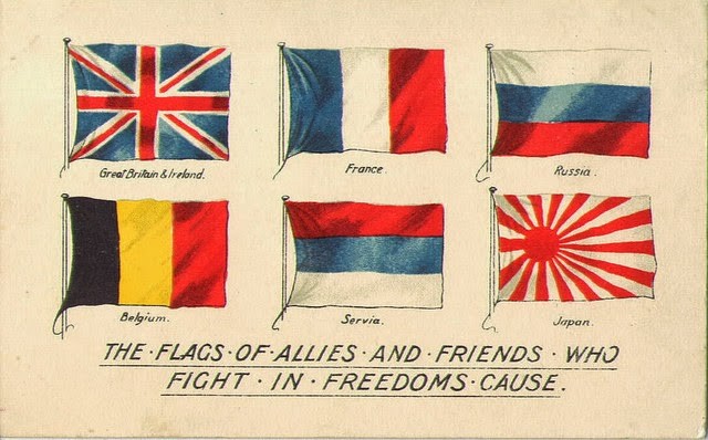 WW1 l’Entente cordiale /Triple Entente/ Badges (a.k.a. WW1 Allied ...