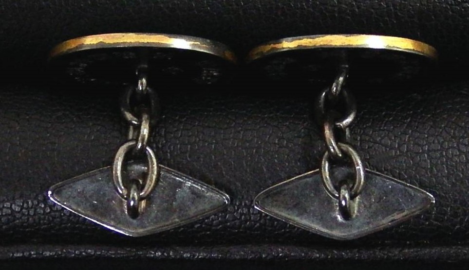 Army Special Large Maneuvres in Aichi Prefecture  Commemorative Cufflinks.jpg