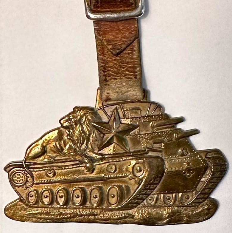 Army Youth Tank School Commemorative  Watch Fob.jpeg